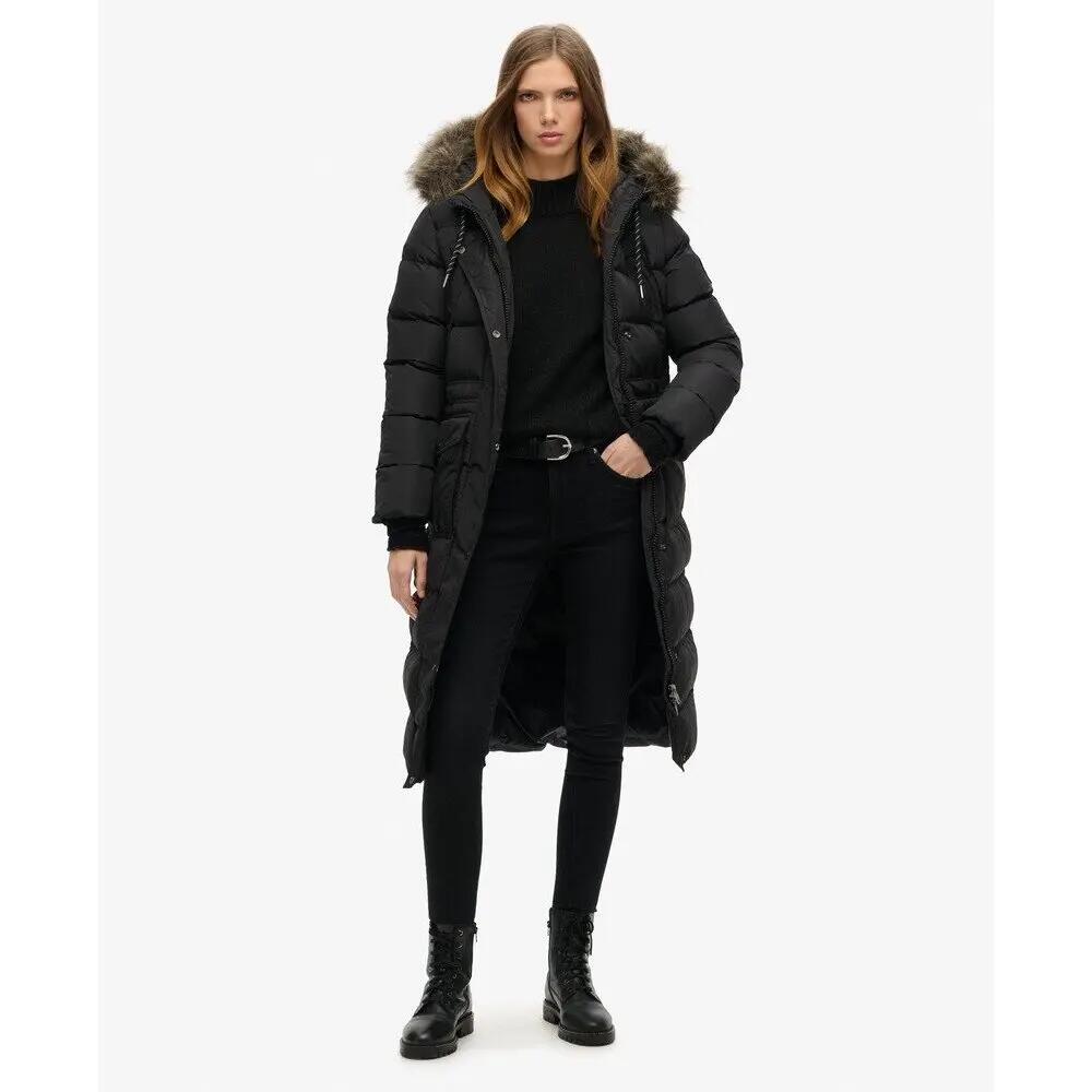 Manteau fausse fourrure femme Superdry Everest 3/7