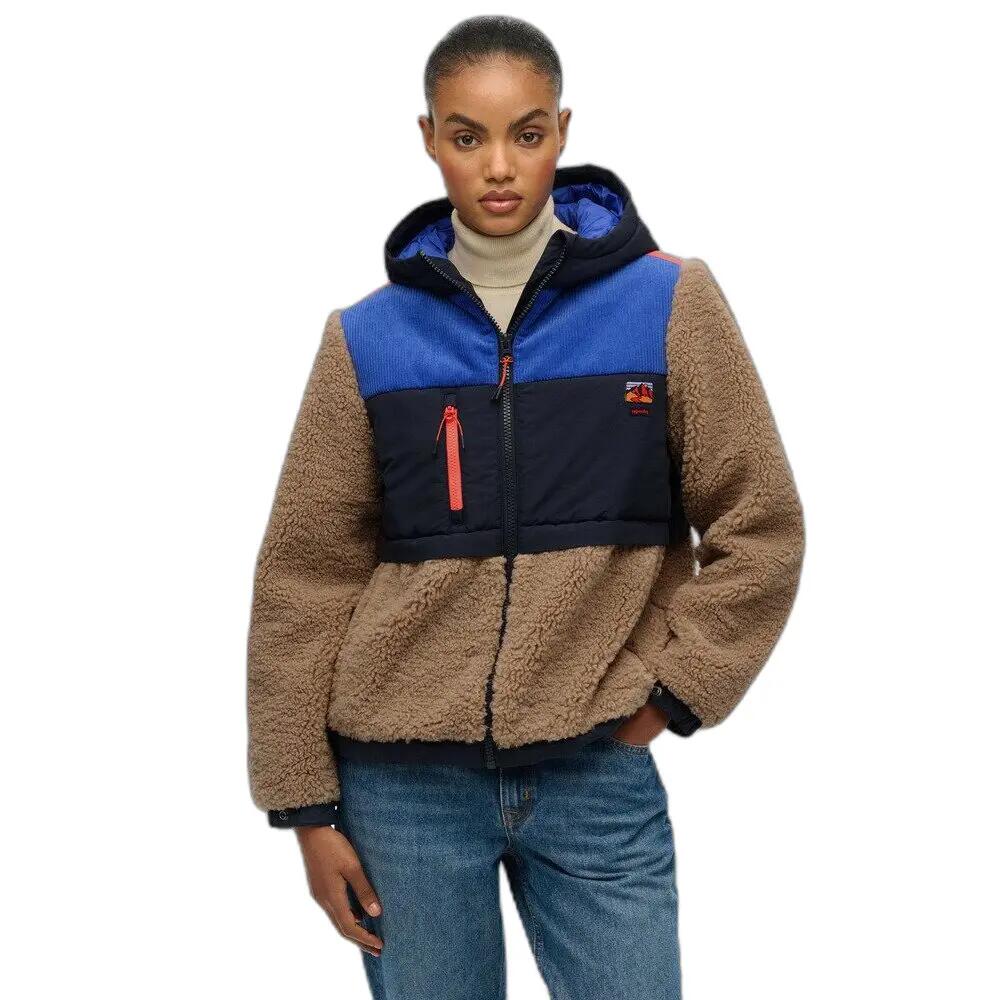 Veste à capuche polaire femme Superdry 2/7