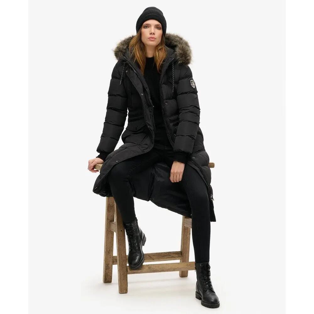 Manteau fausse fourrure femme Superdry Everest 5/7