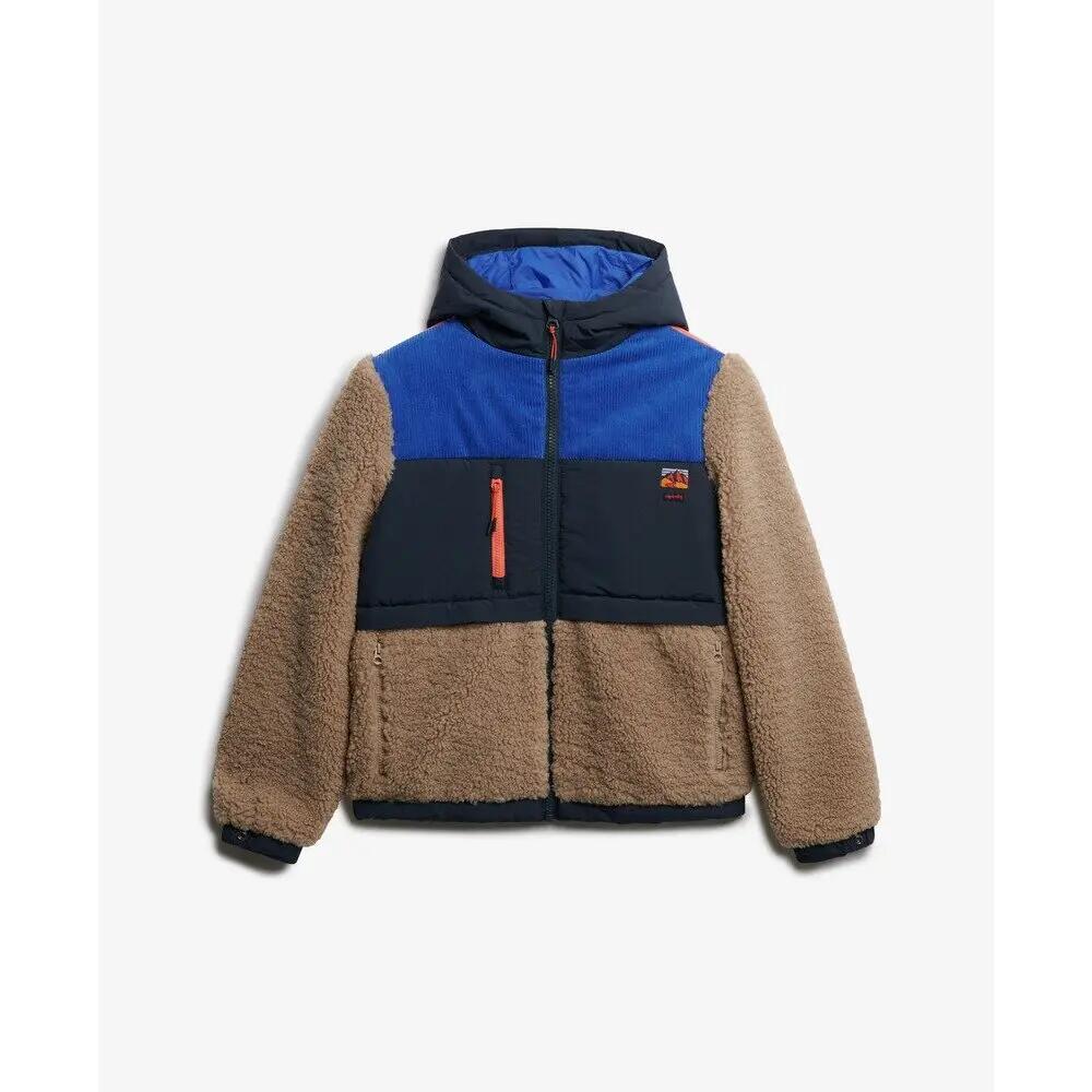 Veste à capuche polaire femme Superdry 1/7