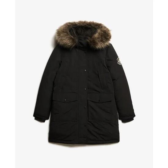 Parka z sztucznego futra damska Superdry Everest