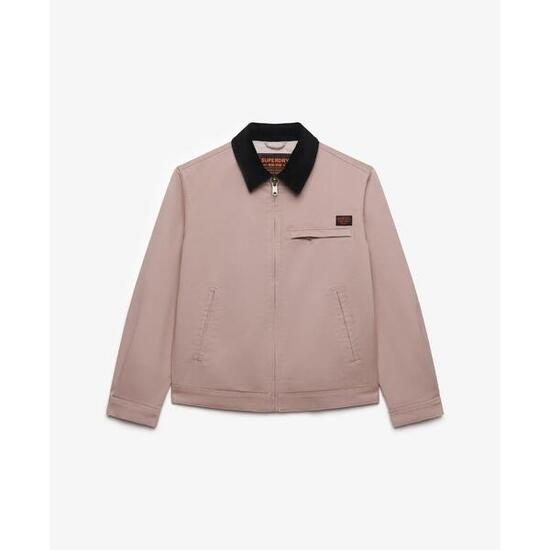Damenveloursjacke mit Kragen Superdry Ranch