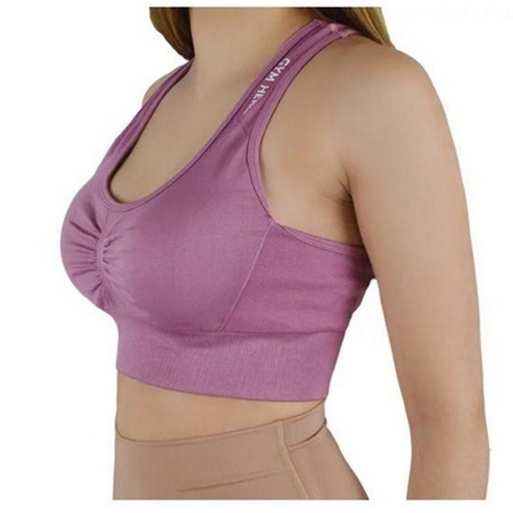 Reggiseno Sportivo Donna Gym Hero Miami Cute Violetto 3/3