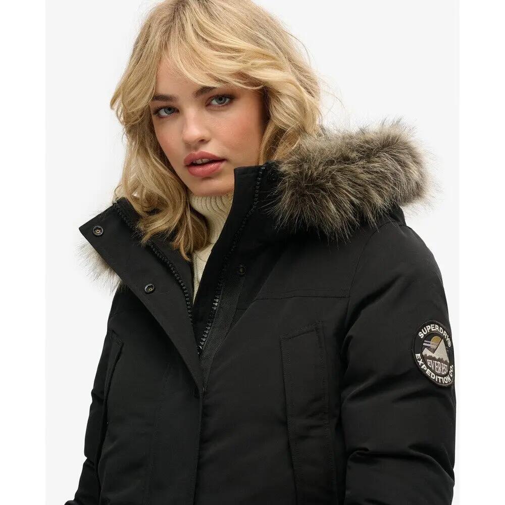 Parka in pelliccia sintetica donna Superdry Everest 6/7