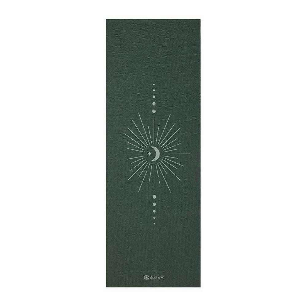 Tapis De Yoga Motif/style Logo (Vert) Taille unique 3/4