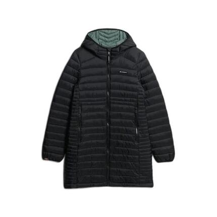 Daunenjacke mit Kapuze, Damen Superdry Fuji Lite Wave