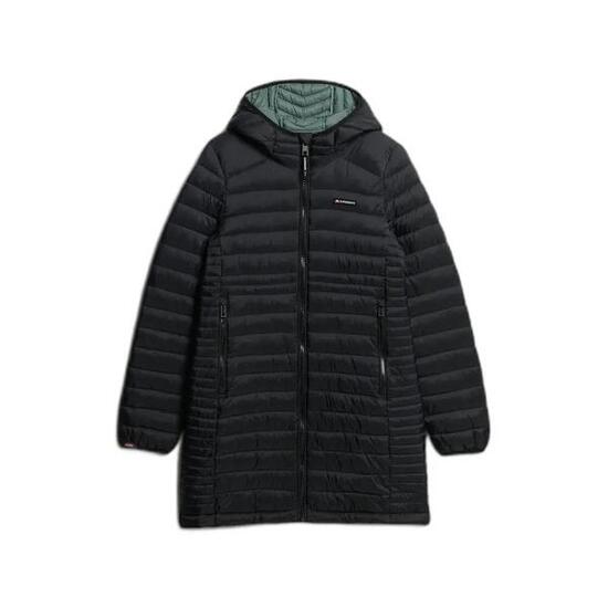 Daunenjacke mit Kapuze, Damen Superdry Fuji Lite Wave