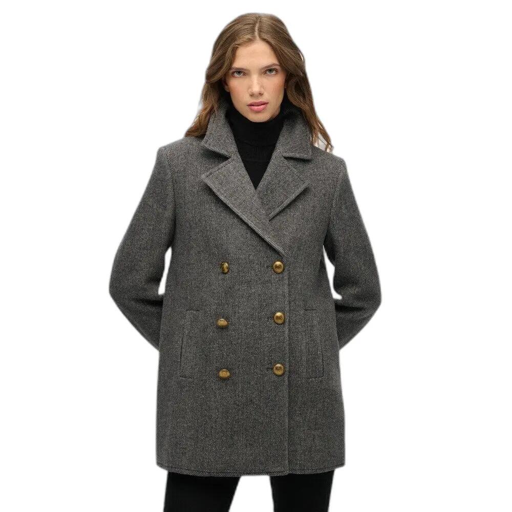Casaco de mulher Superdry Caban 2/6