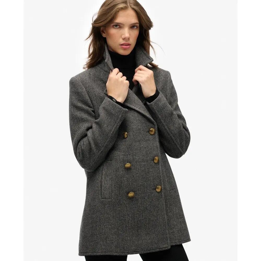 Casaco de mulher Superdry Caban 5/6