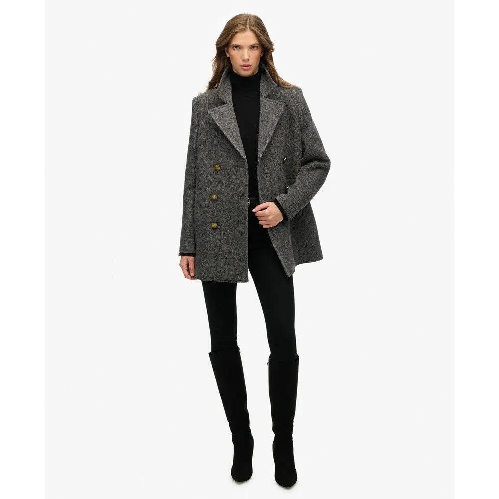 Casaco de mulher Superdry Caban 4/6