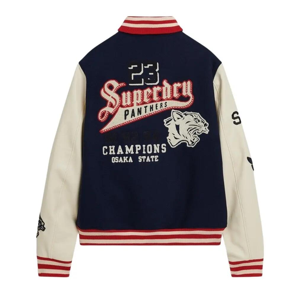 Jacke mit Aufnäher Superdry College Varsity 4/5