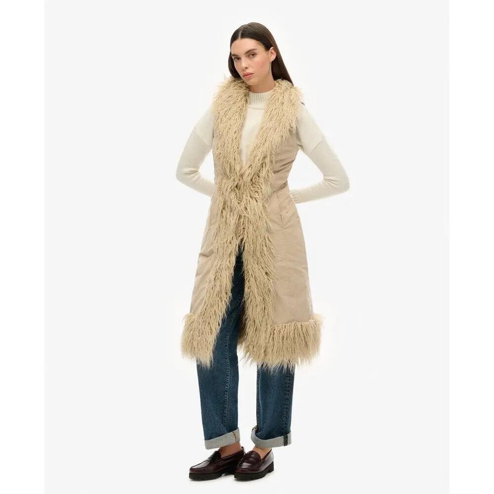 Gilet en fausse fourrure femme Superdry 2/6