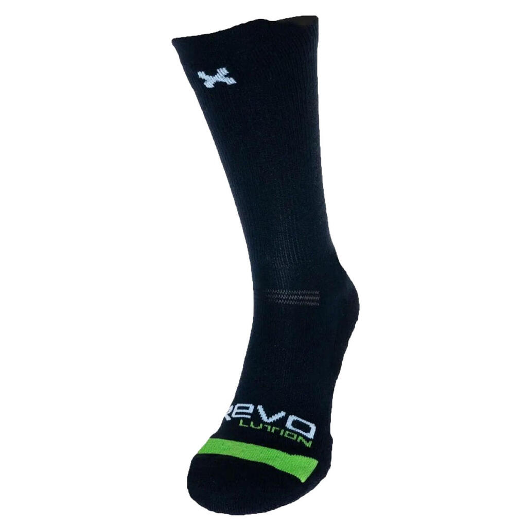 Unisex Adult Revo Long AntiSlip Socks (Black)