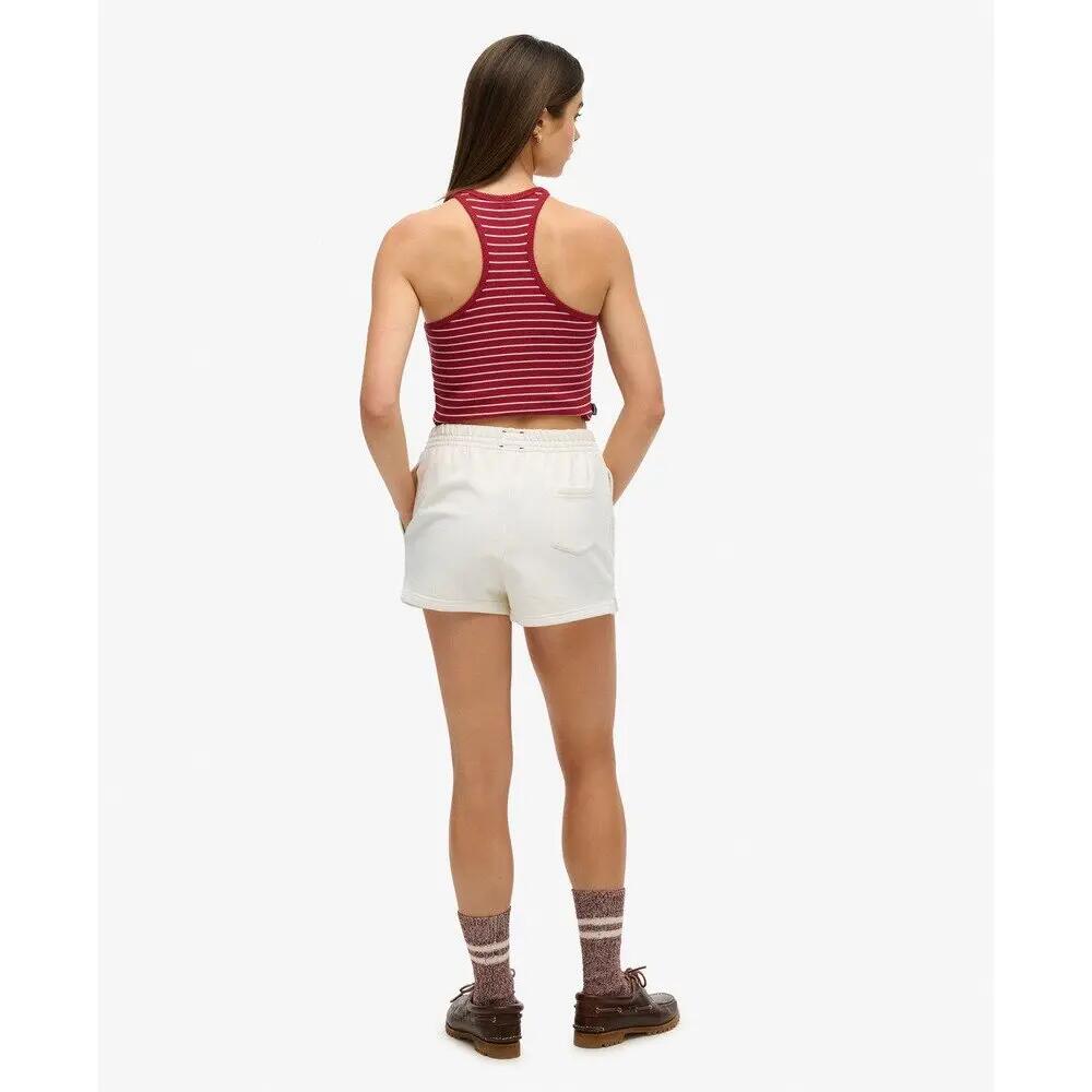 Short ricamato tono su tono donna Superdry Athletic Essentials 5/7
