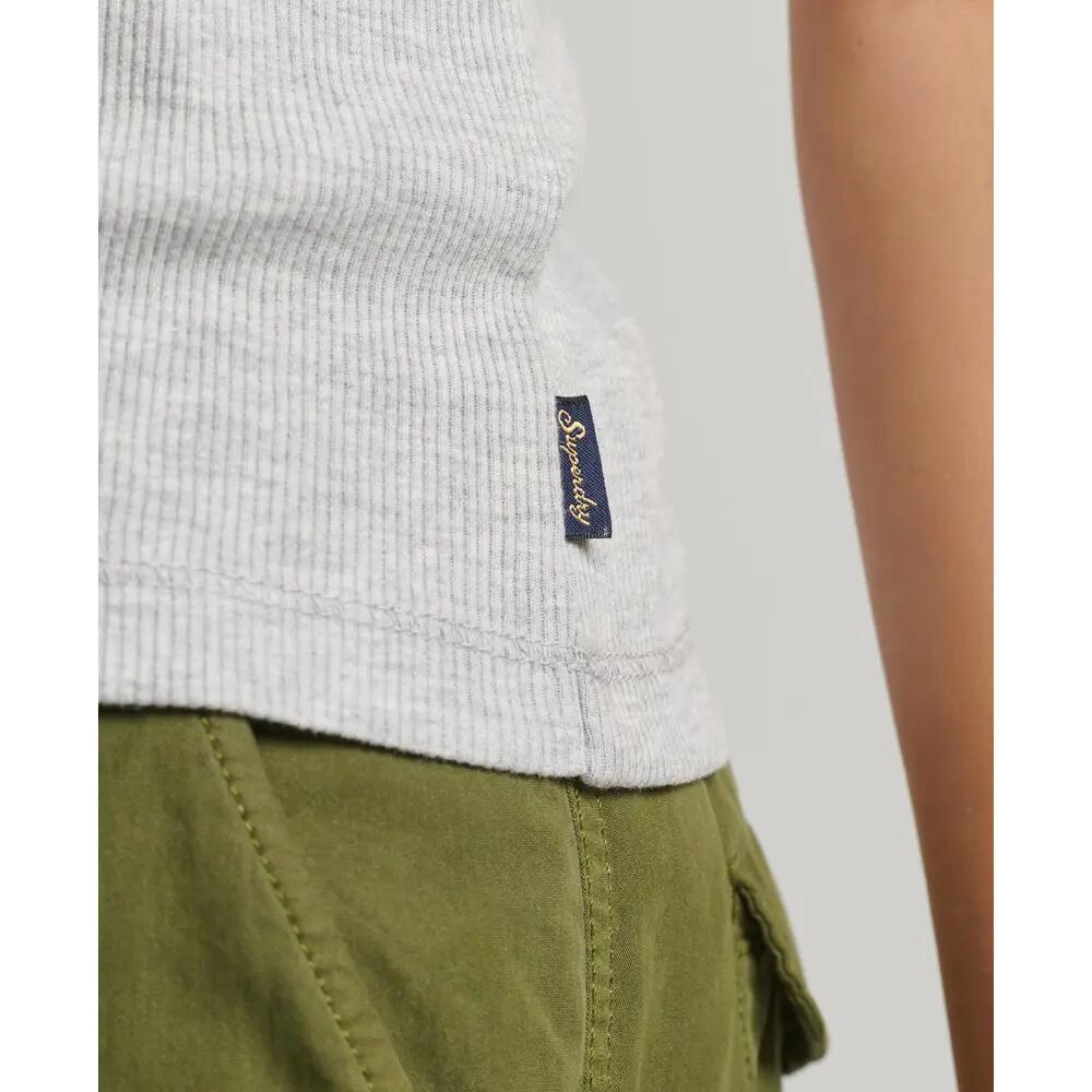Débardeur avec liseré en dentelle femme Superdry 5/5