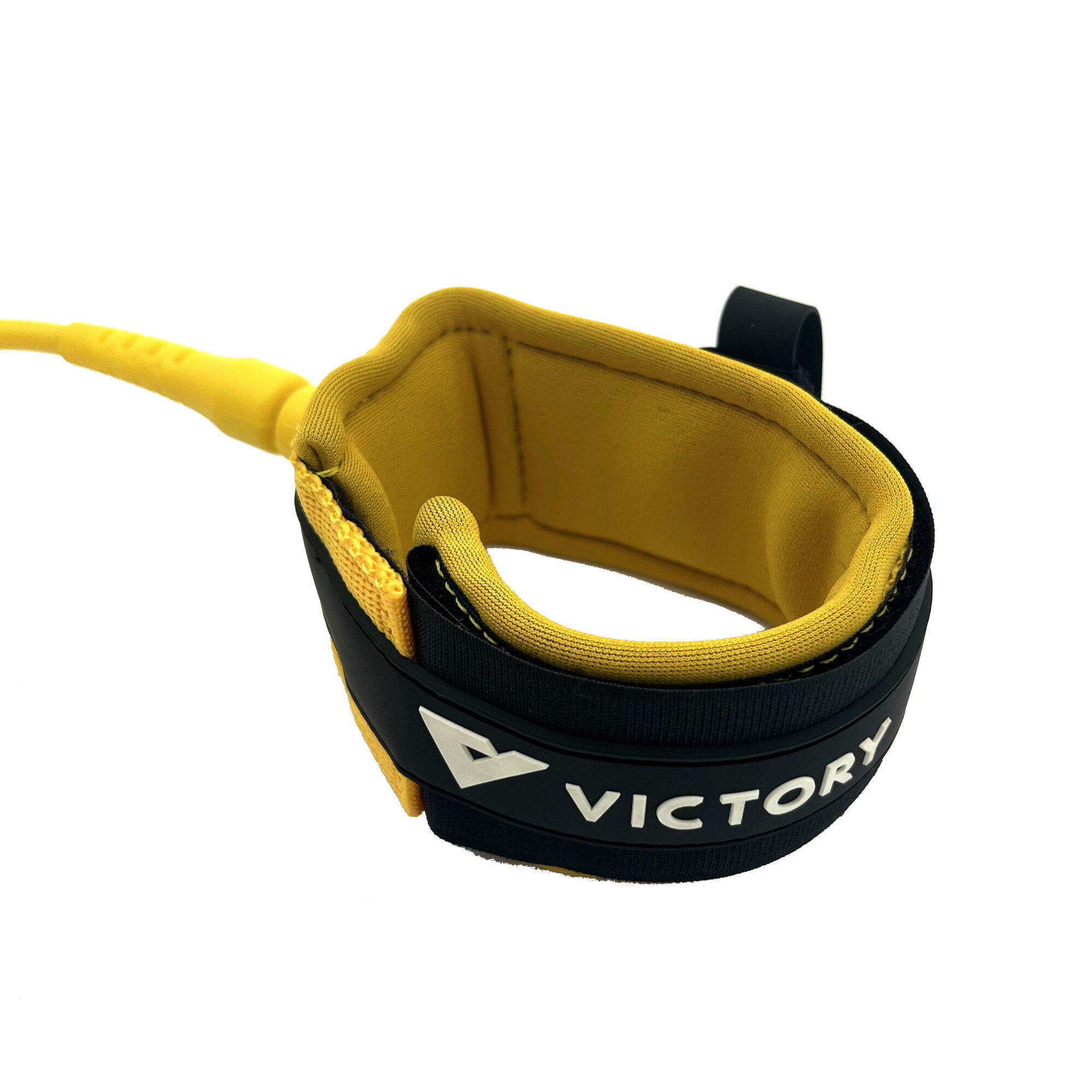 VICTORY - Surf Leash PRO 6' - Matte Yellow 2/4