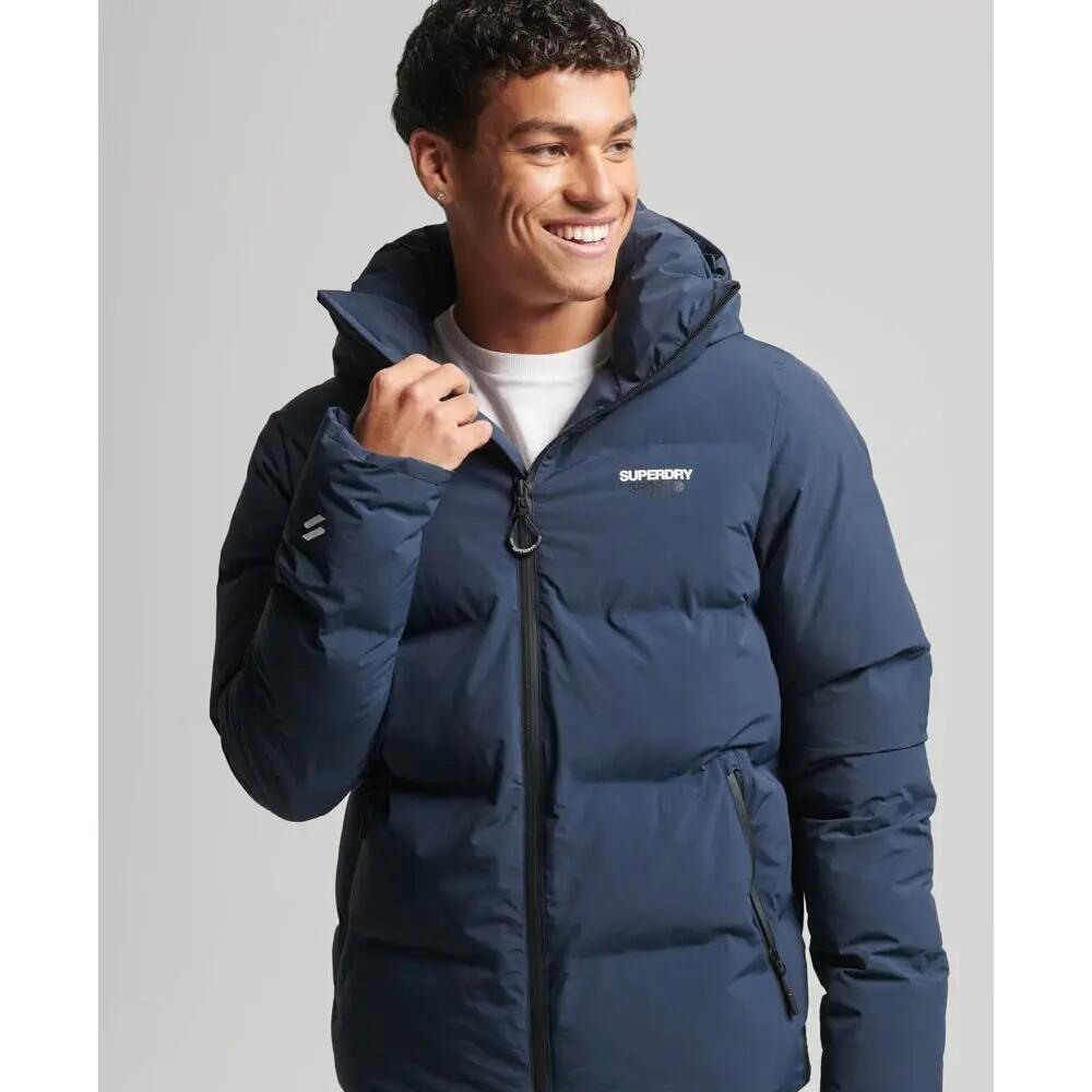 Doudoune droite à capuche Superdry 3/6