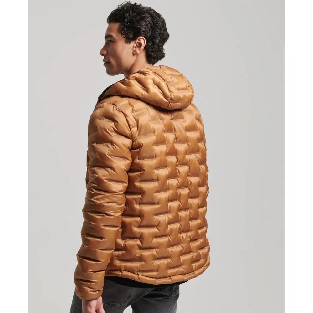 Gesteppte kurze Daunenjacke Superdry 3/4