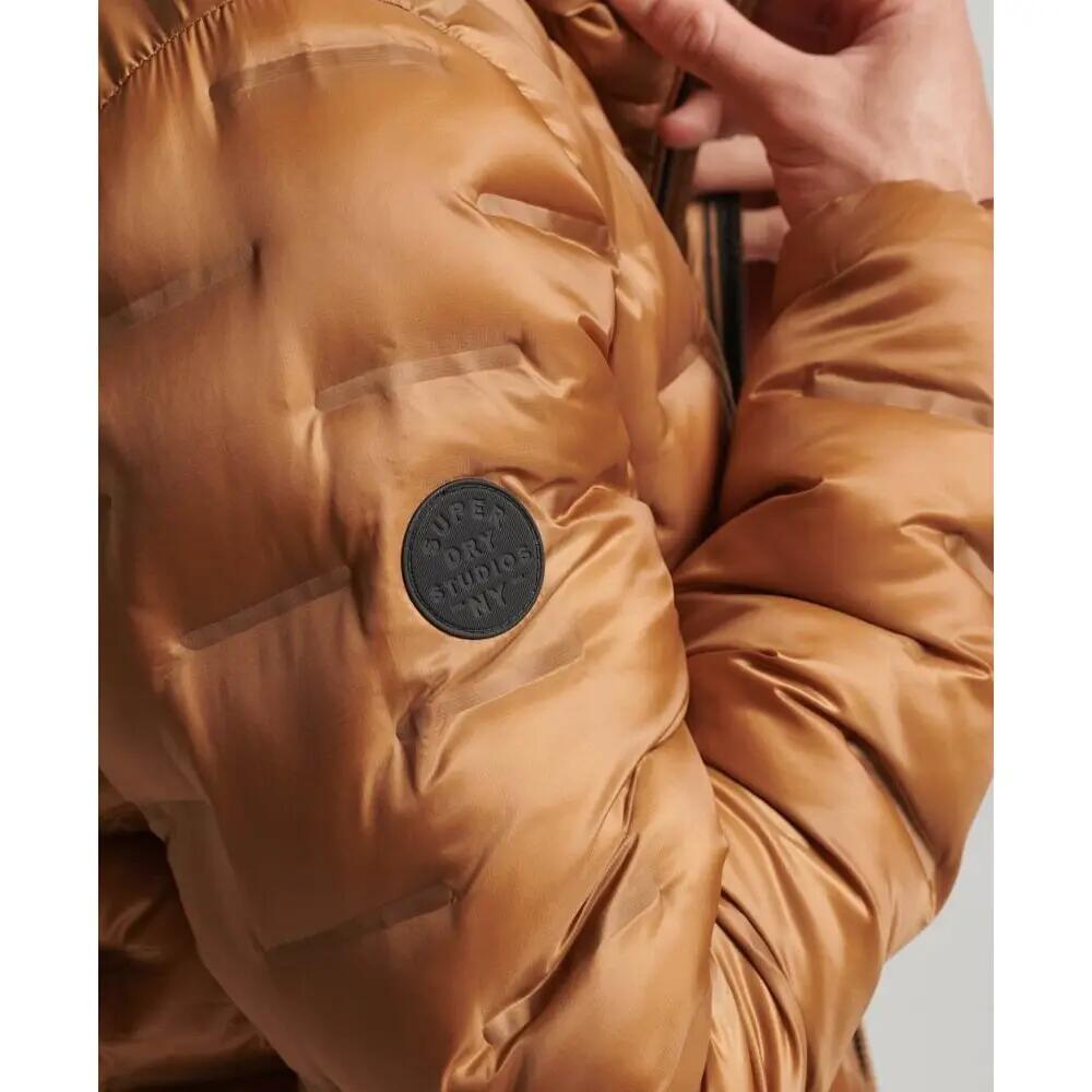 Gesteppte kurze Daunenjacke Superdry 4/4