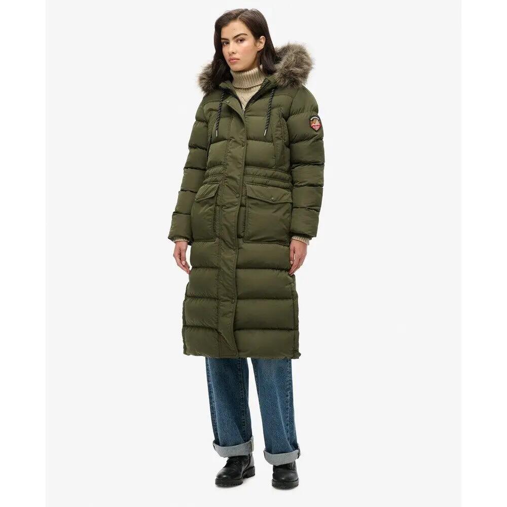 Manteau fausse fourrure femme Superdry Everest 3/7