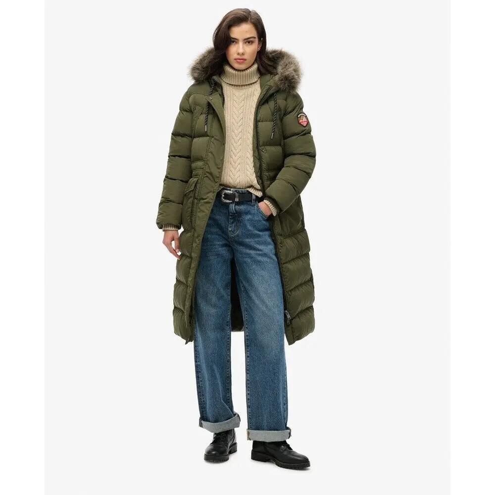 Manteau fausse fourrure femme Superdry Everest 2/7