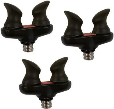 Lock rest black achtersteun set 3