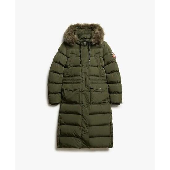 Manteau fausse fourrure femme Superdry Everest