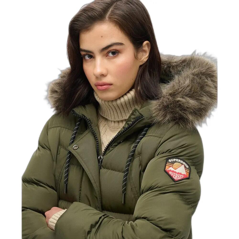Manteau fausse fourrure femme Superdry Everest 7/7