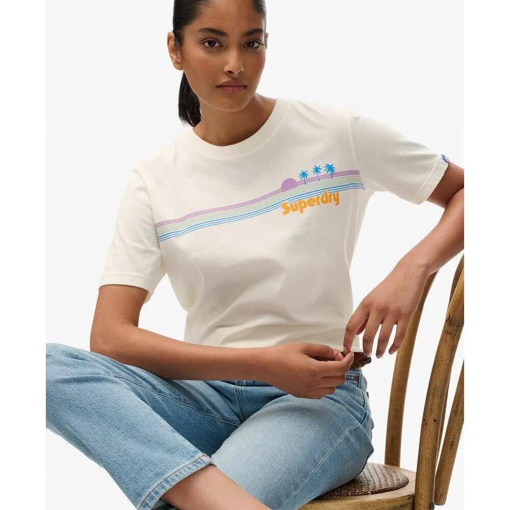 T-shirt à rayures femme Superdry 3/6