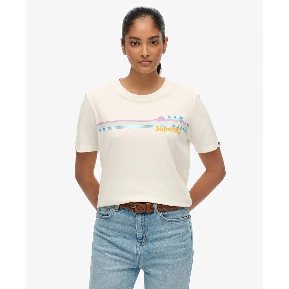T-shirt à rayures femme Superdry 2/6