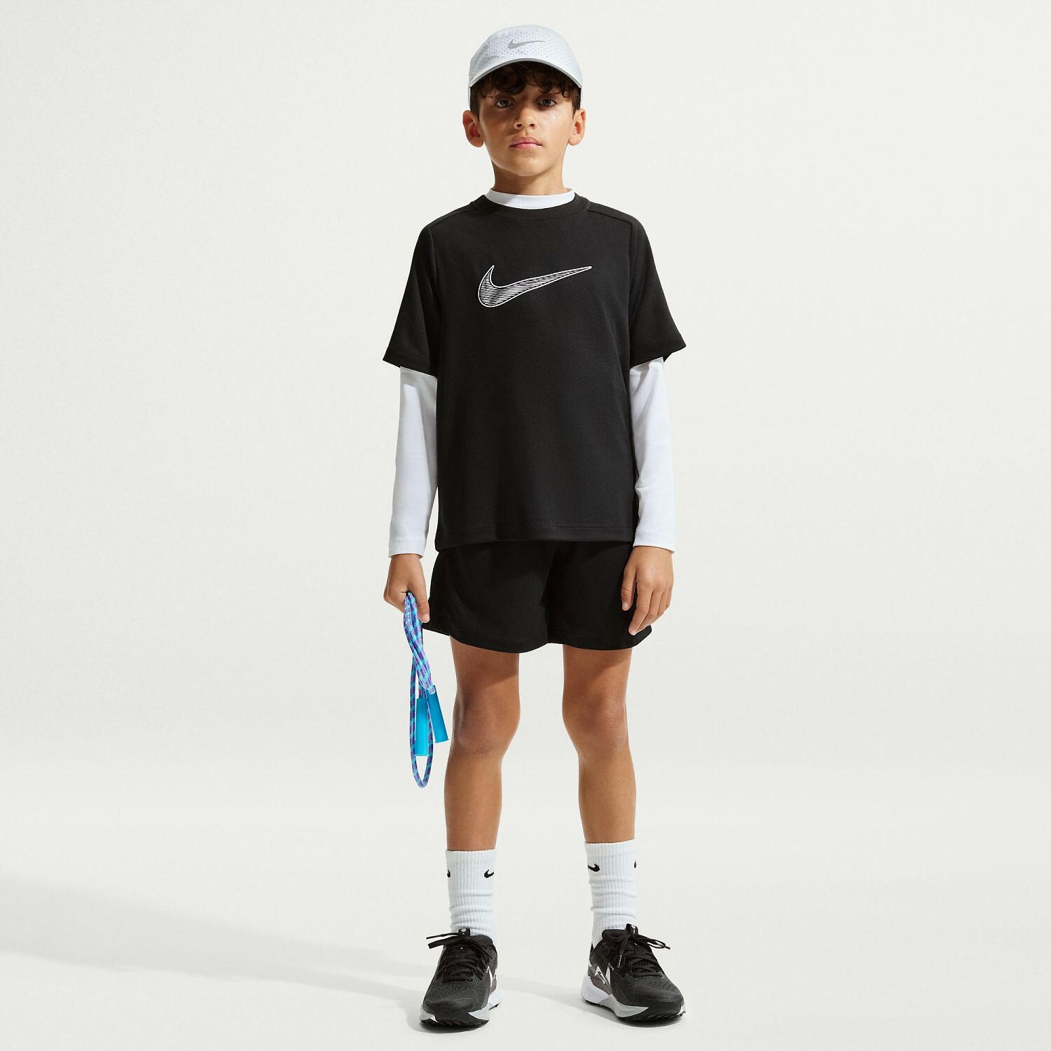 Kinder Shirt B NK DF MULTI SS TOP HBR 4/5