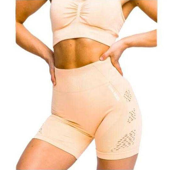Pantaloncini Donna Gym Hero California Cute Beige