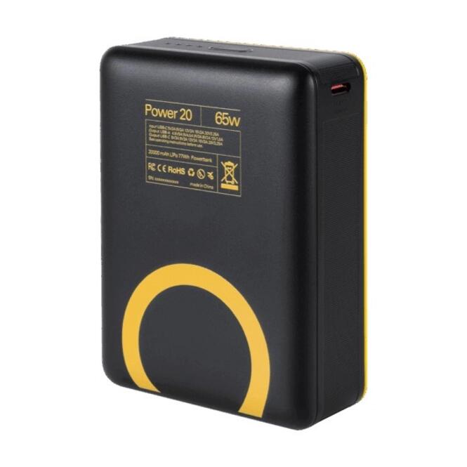 WakaWaka Power 20 Ultrafast Powerbank 20,000 mAh - Black 3/7