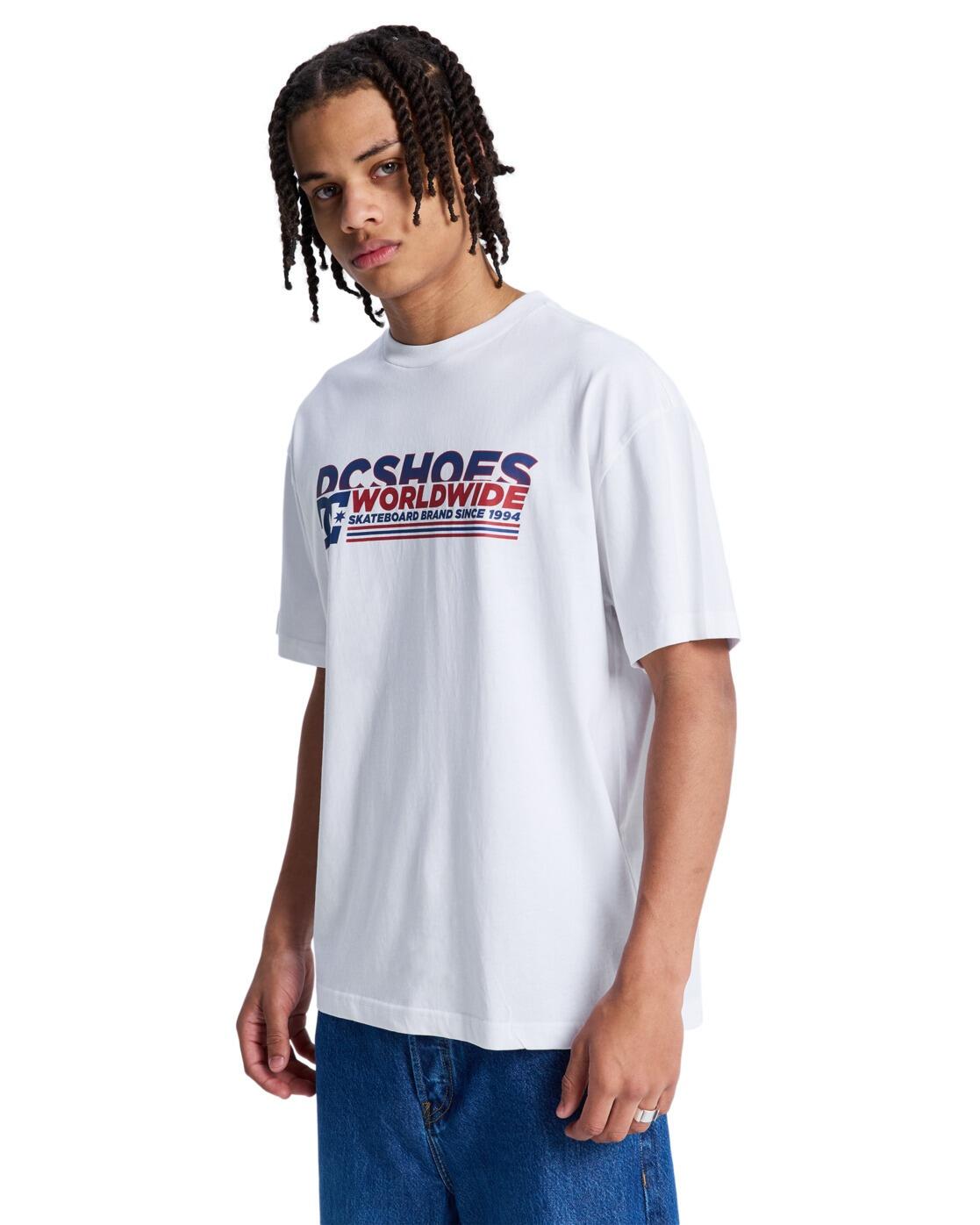 T-Shirt QUELTRA LHSS Weiss Herren 4/4