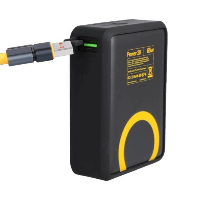 WakaWaka Power 20 Ultrafast Powerbank 20,000 mAh - Black 4/7