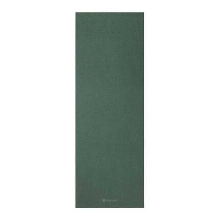 Yogamatte, PVC, Unifarben Damen und Herren Salbeistrauch Grün Einheitsgröße