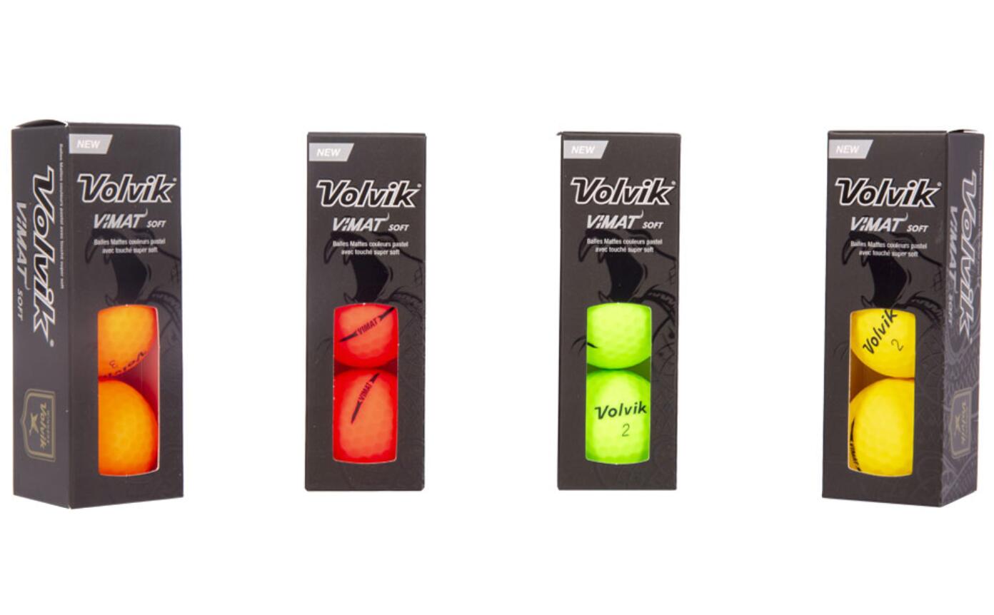 BALLE DE GOLF VOLVIK VIMAT X12 MULTICOLORE 2/3
