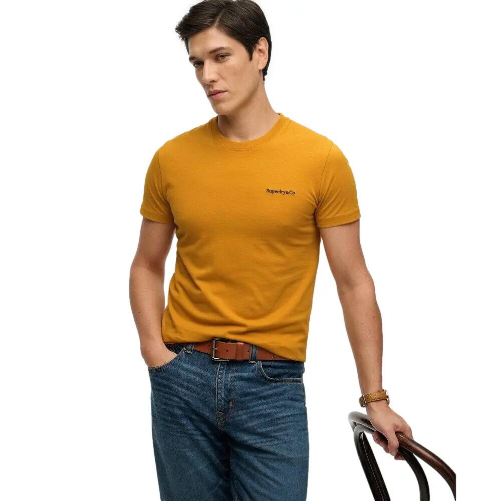 T-shirt con logo ricamato Superdry Essential Company 4/6