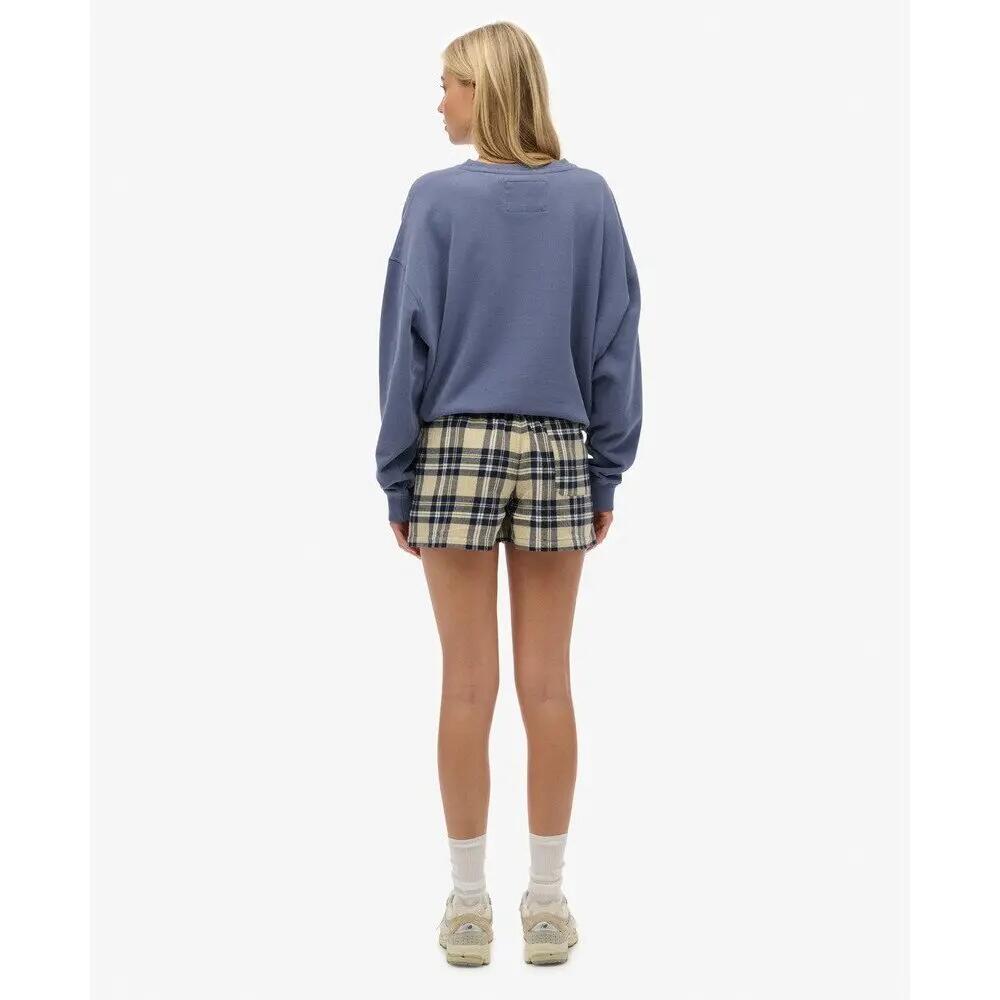 Fascia elastico in cotone a quadri donna Superdry 5/6