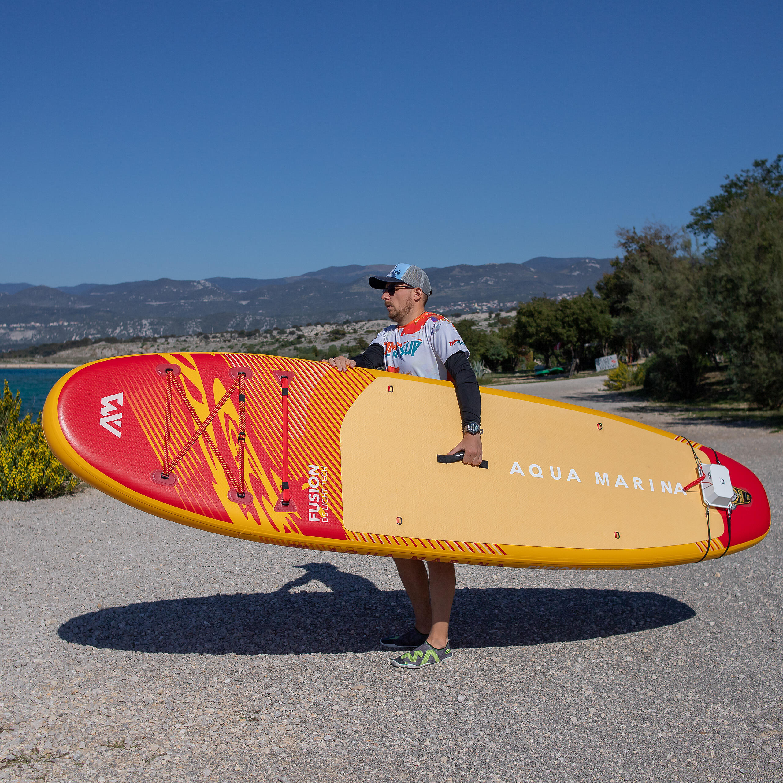 Deska SUP Pompowana Aqua Marina Fusion 330 cm 2026 + POMPKA Aqua Marina 12V 6/7
