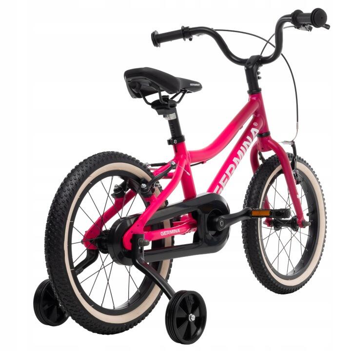 Kinderfiets GERMINA 16 inch ultralicht met zijwieltjes 3/3
