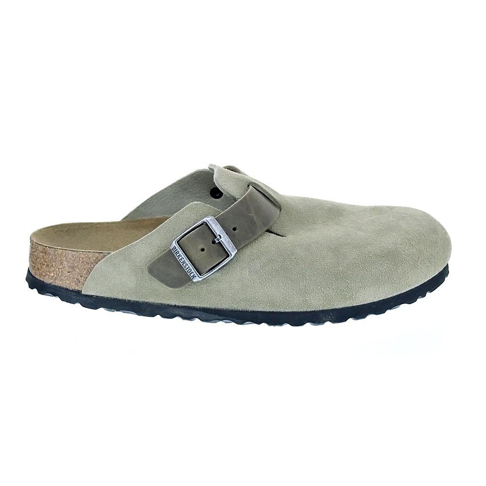 Zuecos BIRKENSTOCK  Boston Mixed Verde  Hombre 1/4