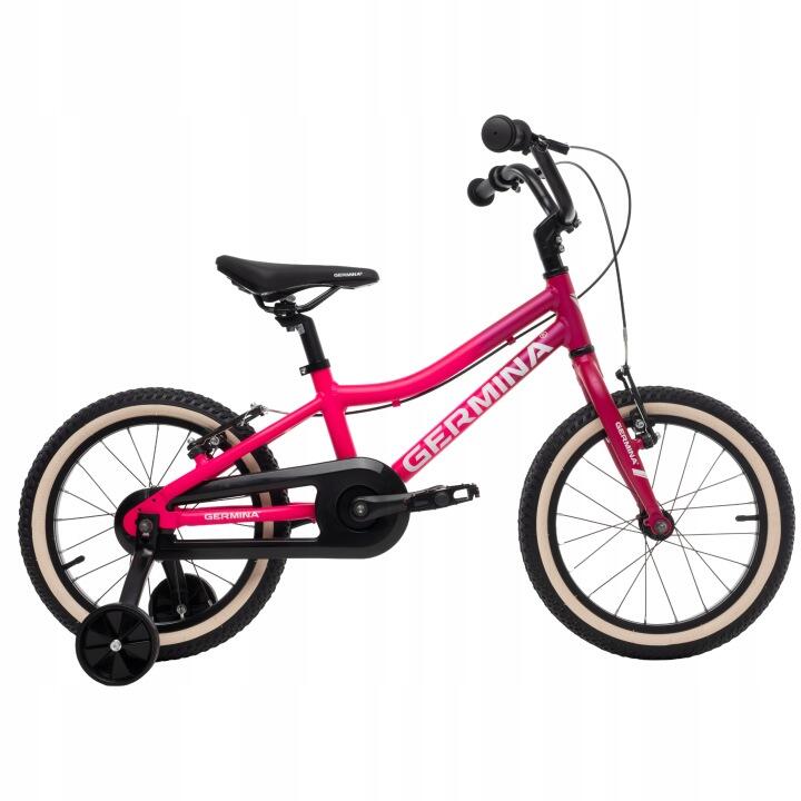 Kinderfiets GERMINA 16 inch ultralicht met zijwieltjes 2/3