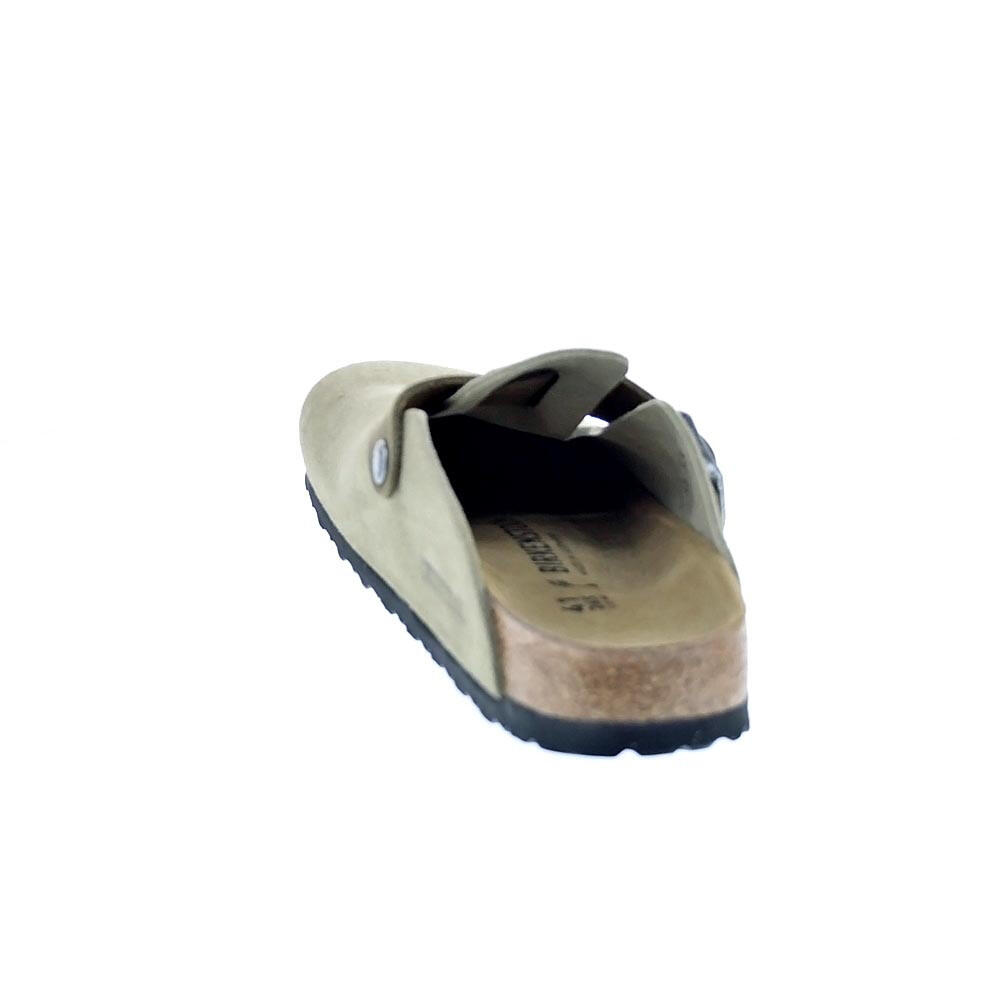 Zuecos BIRKENSTOCK  Boston Mixed Verde  Hombre 3/4