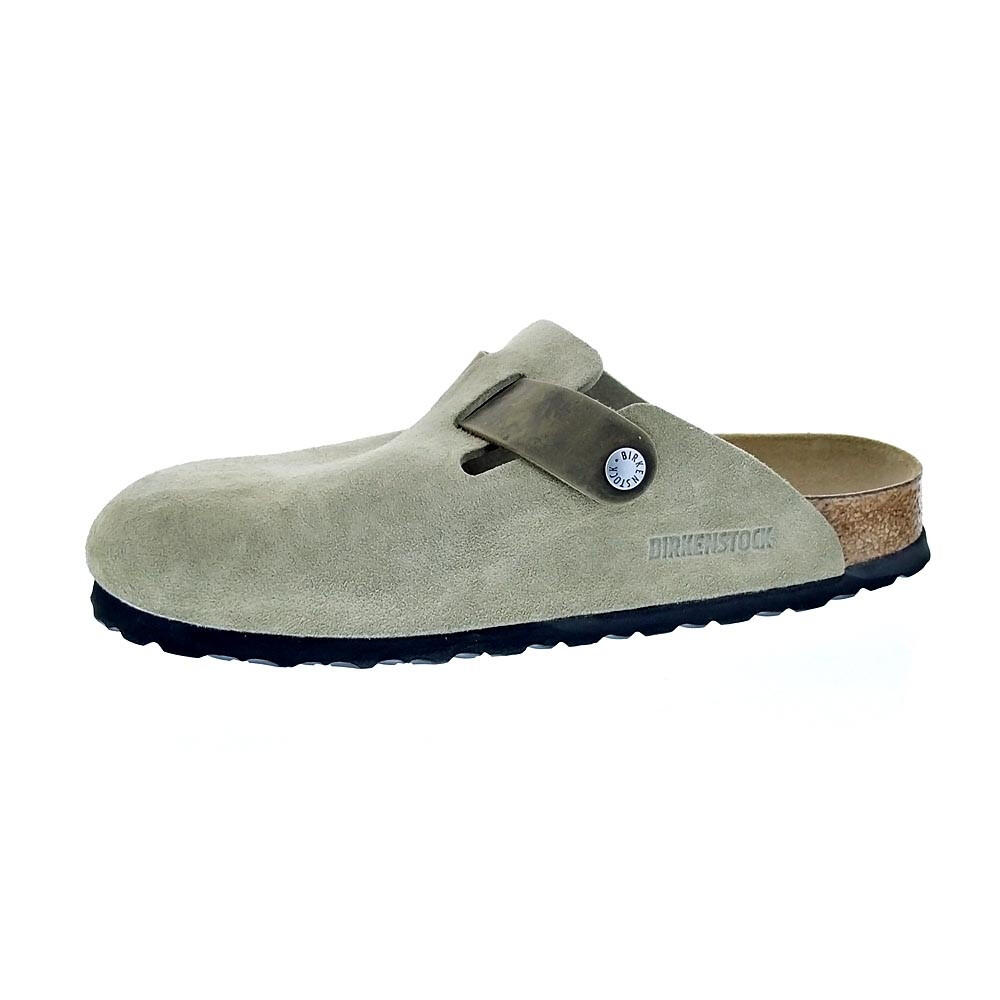 Zuecos BIRKENSTOCK  Boston Mixed Verde  Hombre 2/4