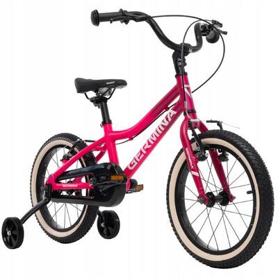 Kinderfiets germina 16 inch ultralicht met zijwieltjes