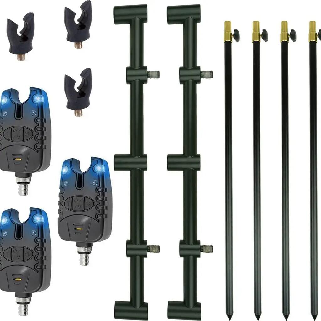 3 Rod Goalpost Set - Banksticks, Buzz Bars, Bite Alarms and Rod Rests