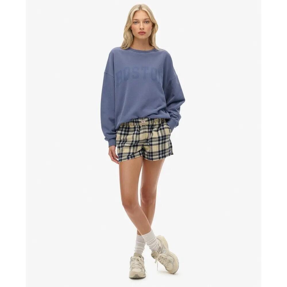 Fascia elastico in cotone a quadri donna Superdry 3/6