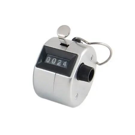 Dispozitiv de numarare contor mecanic, clicker, afisaj 4 cifre, tasta resetare 3/5