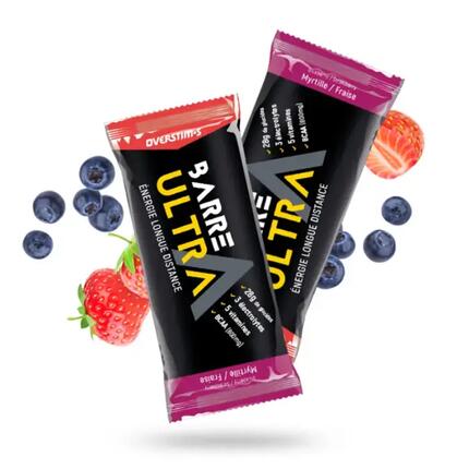 PACK 5 OVERSTIM'S BARRE ULTRA FRAISE - MYRTILLE